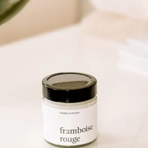 Chandelle à la framboise rouge