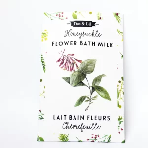 Sachet de lait de bain au chèvrefreuille